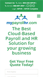 Mobile Screenshot of mypayrollhr.com